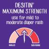 imageDesitin Maximum Strength Baby Diaper Rash Cream 40 Zinc Oxide for Treatment Relief ampamp Prevention Hypoallergenic Phthalate ampamp ParabenFree Paste Protects Skin for 12 Hours 48 ozRash Cream