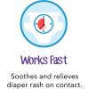 imageDesitin Maximum Strength Baby Diaper Rash Cream with 40 Zinc Oxide for Treatment Relief ampamp Prevention Hypoallergenic Phthalate ampamp ParabenFree Paste Travel Size 2 oz Pack of 62 Ounce Pack of 6