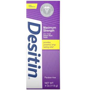 imageDesitin Diaper Rash Paste Maximum Strength 4 Ounces Pack of 4
