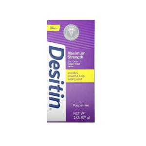 imageDesitin Maximum Strength Baby Diaper Rash Cream with 40 Zinc Oxide for Treatment Relief ampamp Prevention Hypoallergenic Phthalate ampamp ParabenFree Paste 16 oz Pack of 2201 Ounce Pack of 1